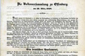 Ganztagesexkursion: Offenburg in der Badischen Revolution 1848/49