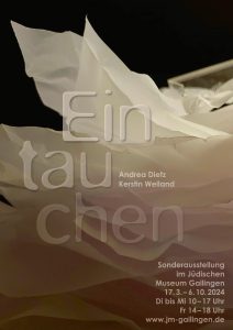Vernissage der Sonderausstellung: Andrea Dietz und Kerstin Weiland – EINTAUCHEN